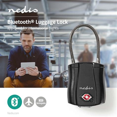 bluetooth padlock for luggage.